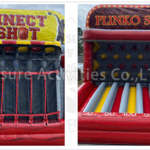 connect a shot / plinko marble red