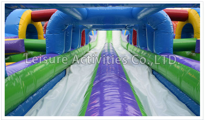 xtreme fun run double lane water slide retro