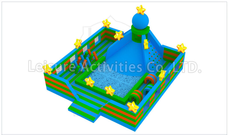 39x25m green indoor playground