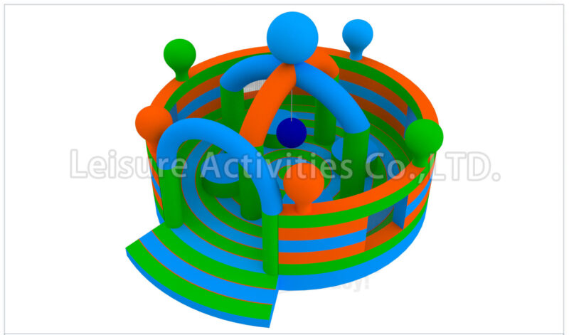 39x25m green indoor playground