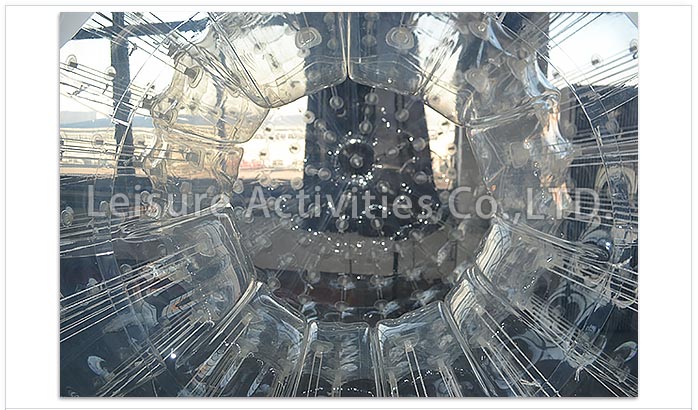 clear zorb ball