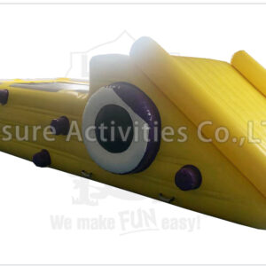 trampoline slide