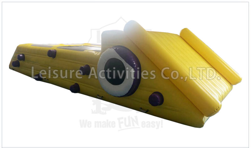 trampoline slide