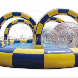 zorb ball track (oval single lane) zorb ball track (oval single lane)
