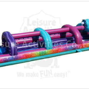 glitter (foam) double lane slip n slide sl