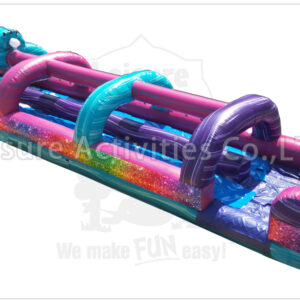 glitter (foam) double lane slip n slide sl