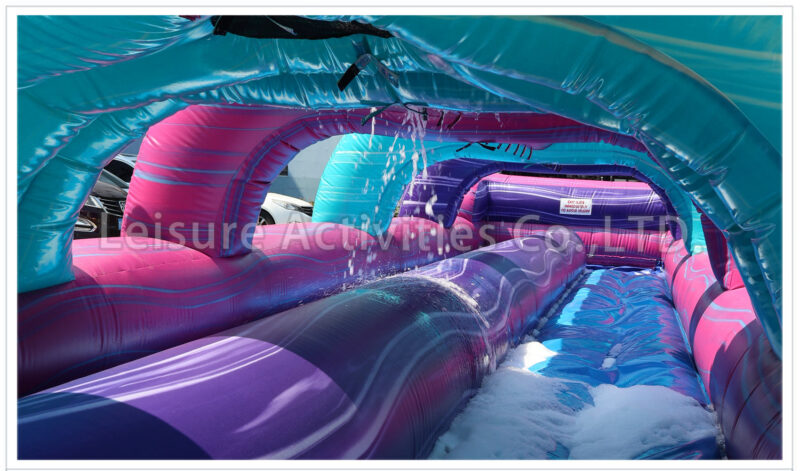glitter (foam) double lane slip n slide sl