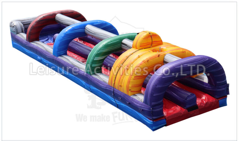marble foam double lane slip n slide sl foam machine optional