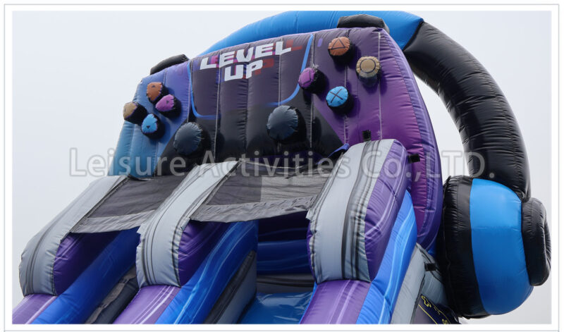 16ft single lane water slide gamer ii sl (max height 18ft)