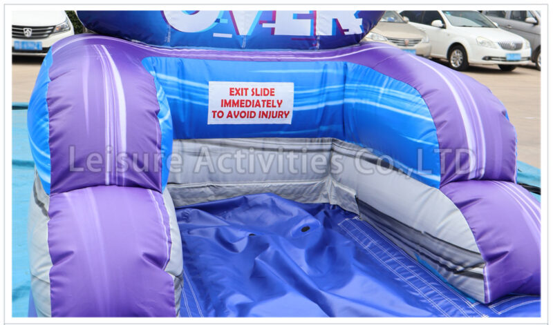 16ft single lane water slide gamer ii sl (max height 18ft)