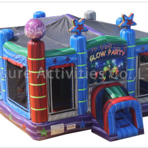 20ft glow party 3n1 moon bounce
