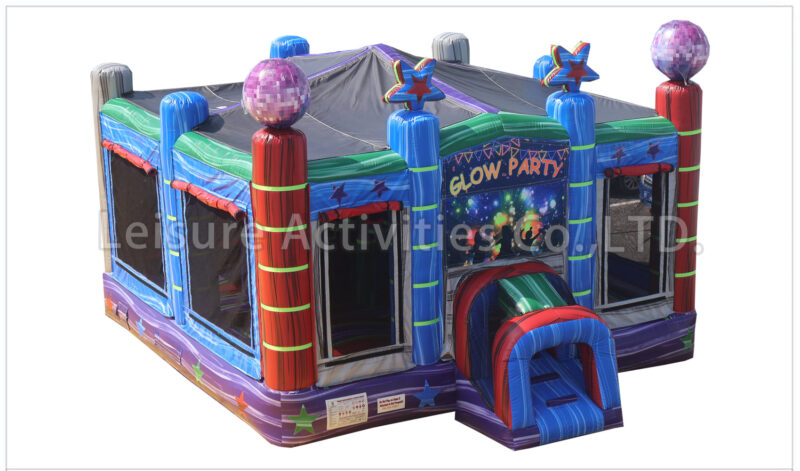 20ft glow party 3n1 moon bounce