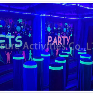 20ft glow party 3n1 moon bounce ii