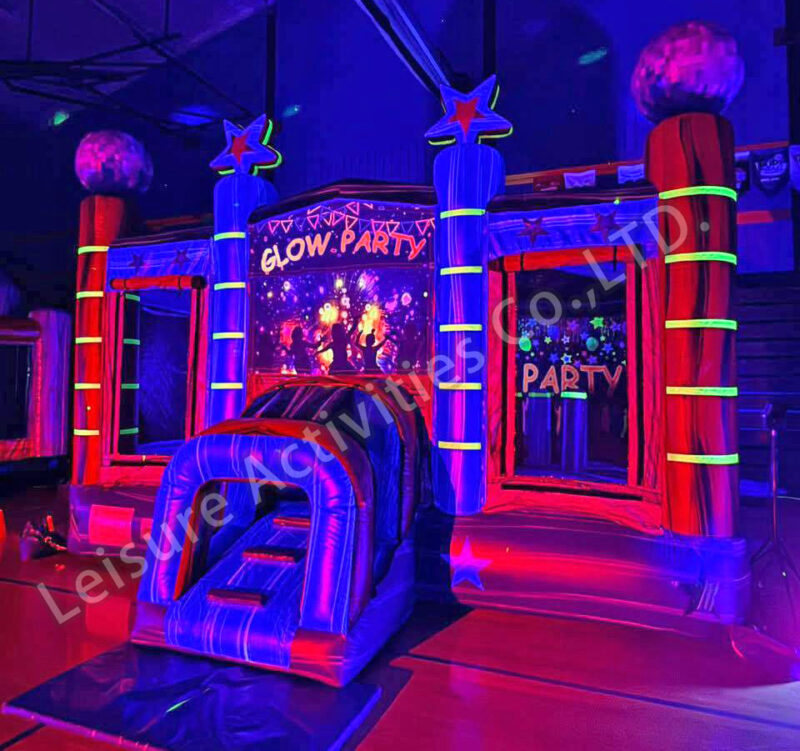 20ft glow party 3n1 moon bounce ii