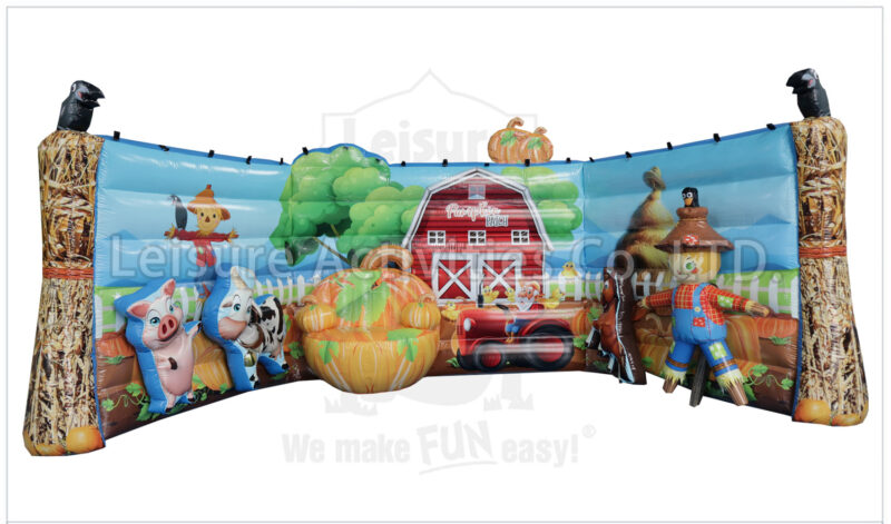 pumpkin patch selfie station