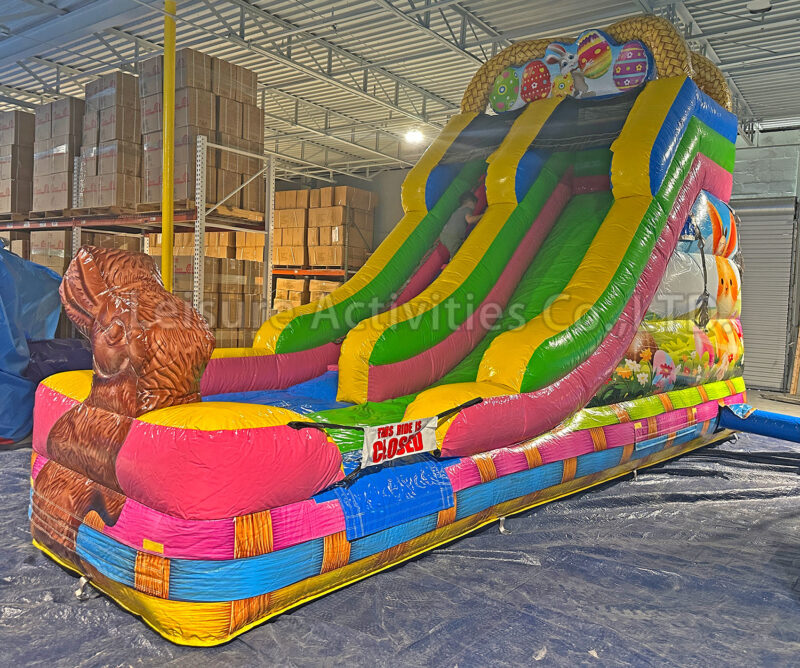 16ft easter basket dry slide