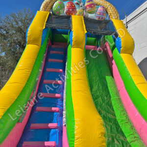 16ft easter basket dry slide 16ft easter basket dry slide