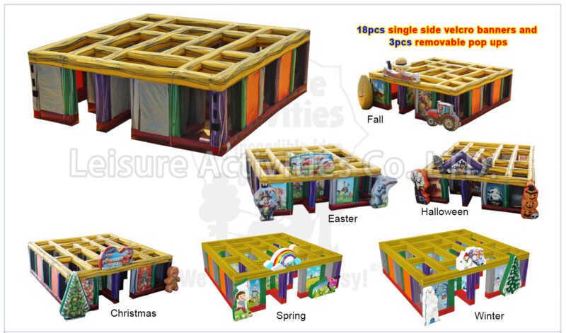 22ft hybrid maze