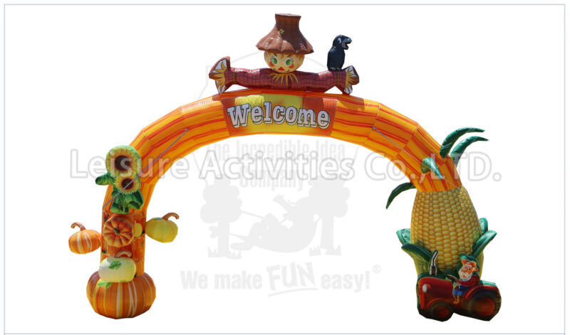 pumpkin arch