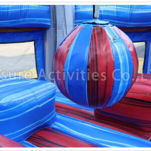 20ft marble red wrecking ball