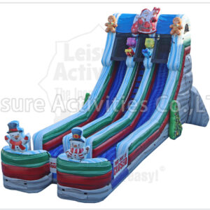 20ft double lane water slide christmas hybrid sl 20ft double lane water slide christmas hybrid sl