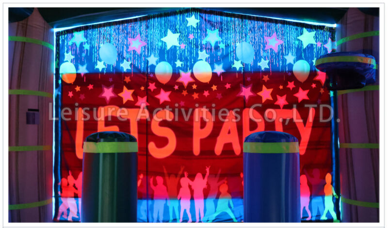 14ft glow party 3n1 bounce