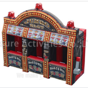 human slot machine interactive game