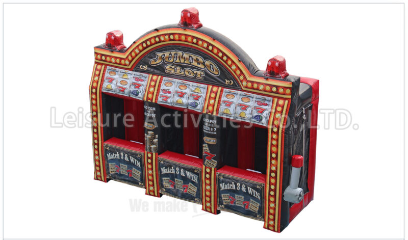 human slot machine interactive game