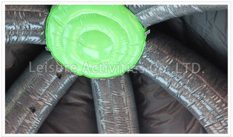 black pumpkin bounce house