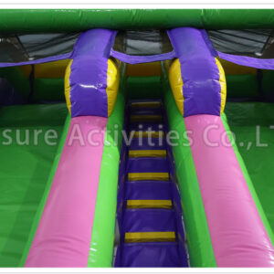 22ft hybrid halloween & christmas double lane water slide sl