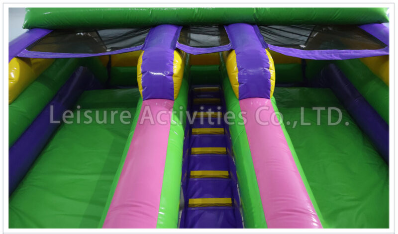22ft hybrid halloween & christmas double lane water slide sl