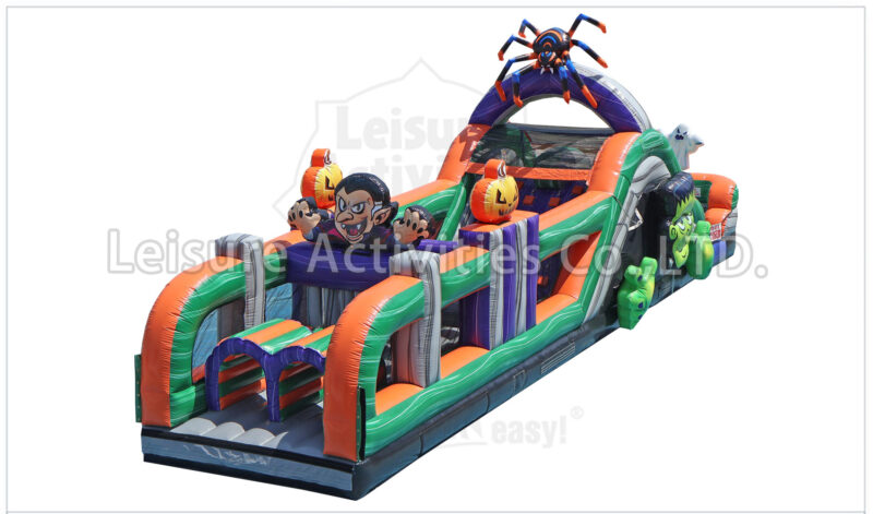 halloween obstacle wet/dry hybrid