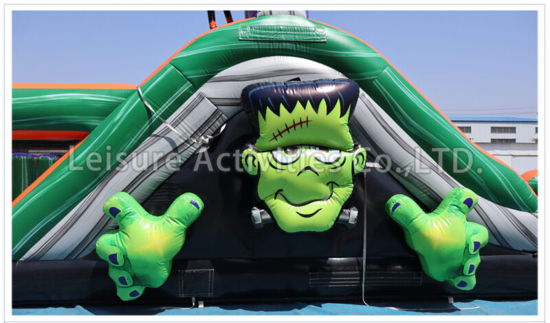 halloween obstacle wet/dry hybrid