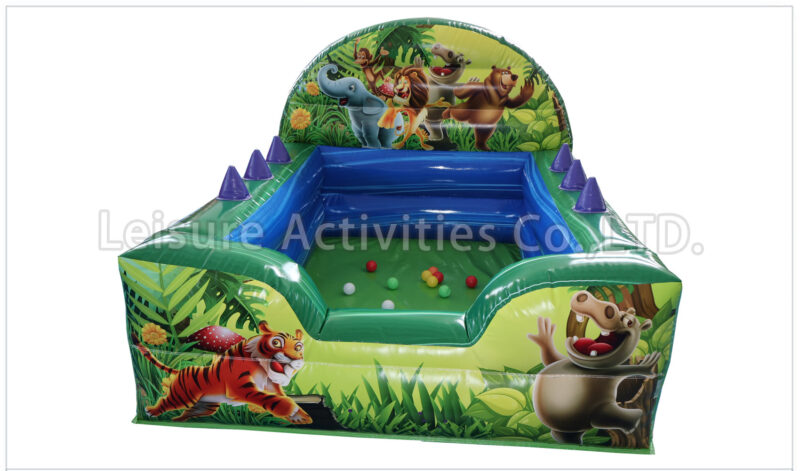 jungle ball pool with air jugglers