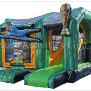 football multiplay bouncy castle