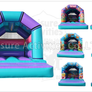 a frame purple teal bouncy castle a frame purple teal bouncy castle