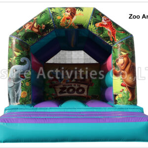 a frame purple teal bouncy castle a frame purple teal bouncy castle