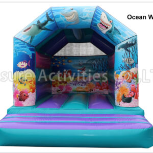 a frame purple teal bouncy castle a frame purple teal bouncy castle