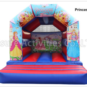 a frame red blue bouncy castle a frame red blue bouncy castle