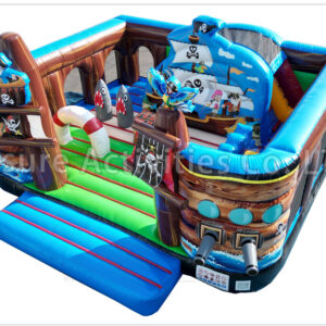 little pirates multiplay bouncy castle playground