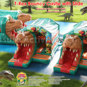 t rex bouncy castle with slide t rex bouncy castle with slide