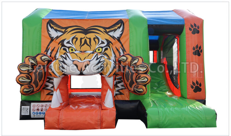 tiger multiplay bouncy castle
