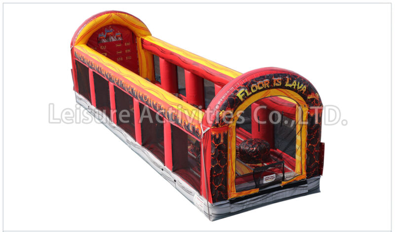 36ft floor is lava fun runners obstacle course