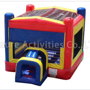 14ft sparkle red blue hybrid bounce