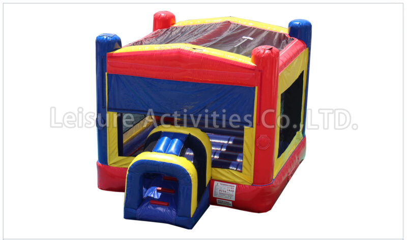 14ft sparkle red blue hybrid bounce