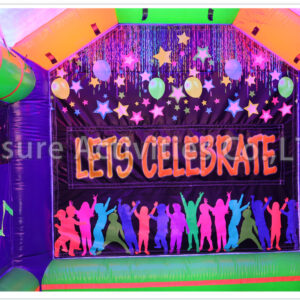 glowing party tent