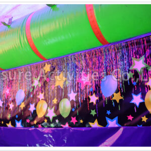 glowing party tent