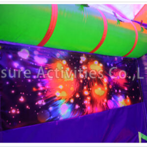 glowing party tent