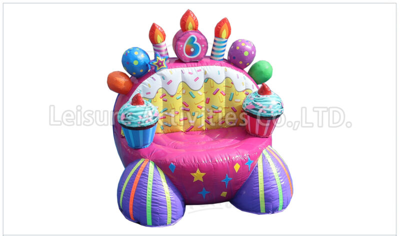 magenta birthday throne