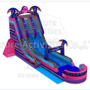 22ft magical vibes double lane water slide sl